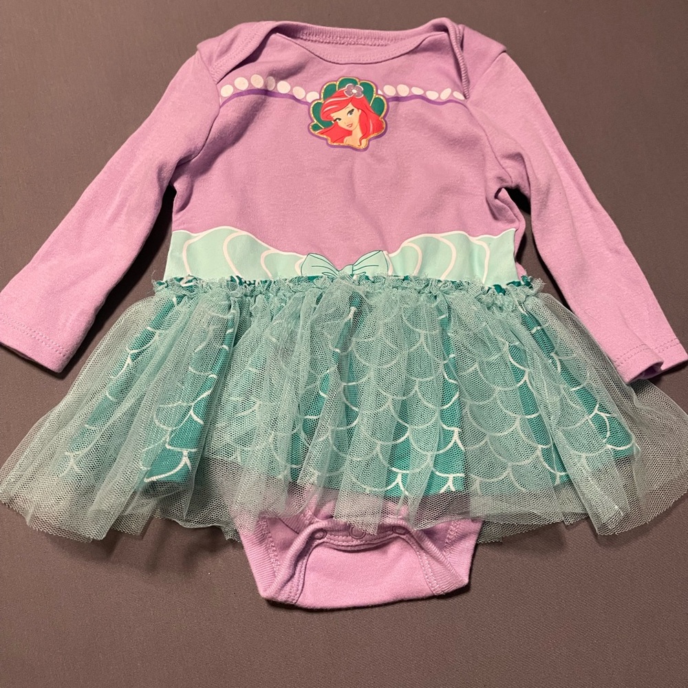 Little Mermaid Onsie with Tutu attached
